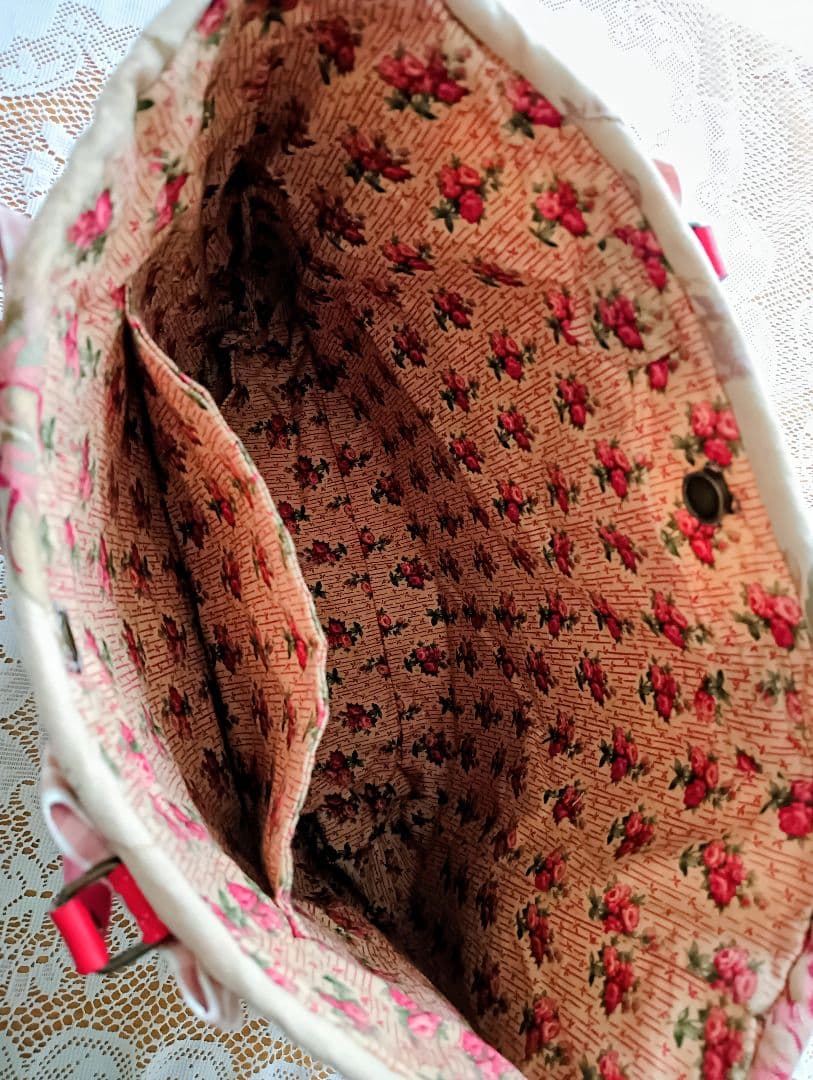 スーちゃん 特大 手縫い バッグ