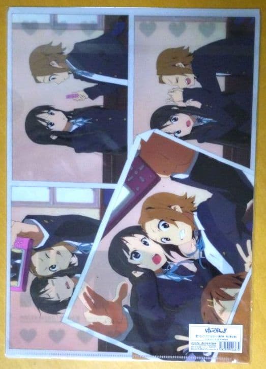 【レア】京都アニメーション「けいおん!! 」描き下ろしクリアファイルセット