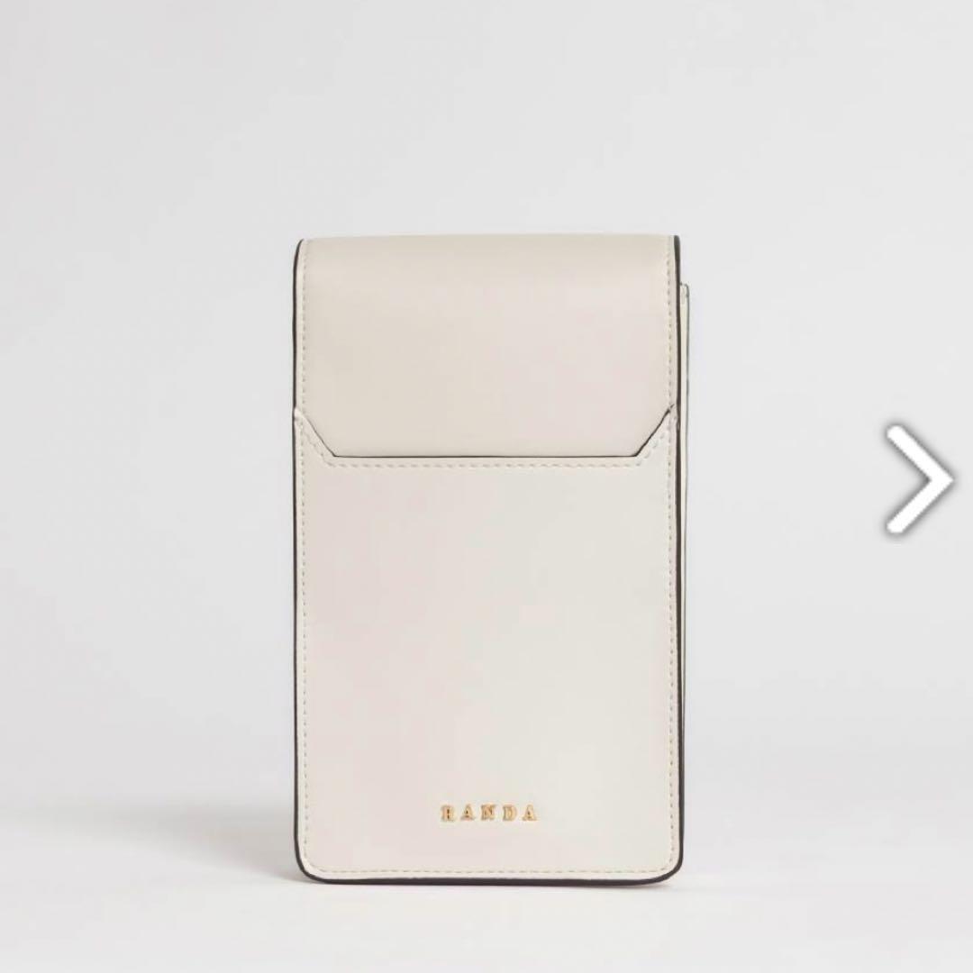 RANDA リボンベルトミニショルダーバッグ