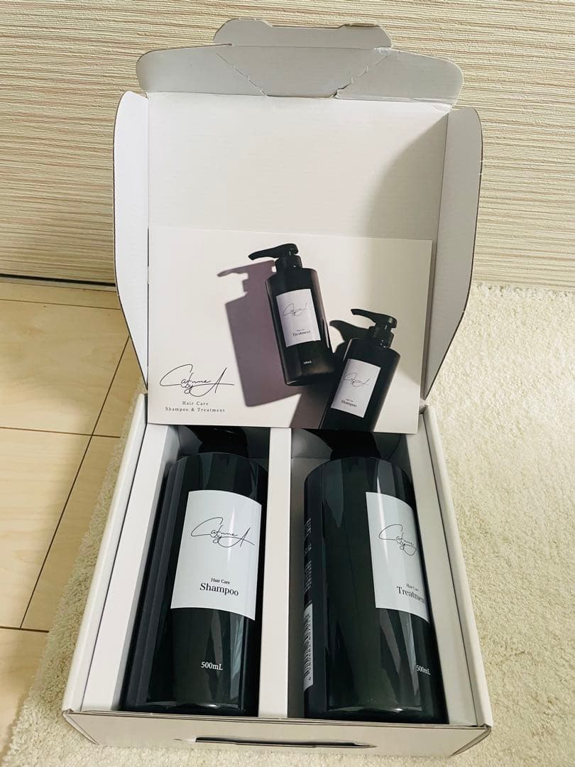 Cafune by A ヘアシャンプー・トリートメントセット 500ml