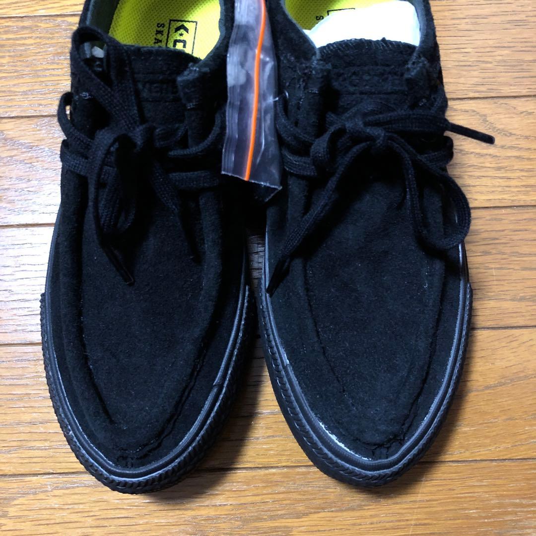 コンバース　モカシン　ブラック