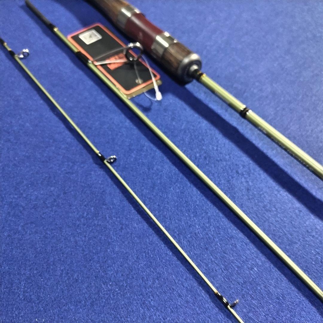 軽量マルチピースロッド 1.53m 5ft スピニング 3ピース トラウト 渓流