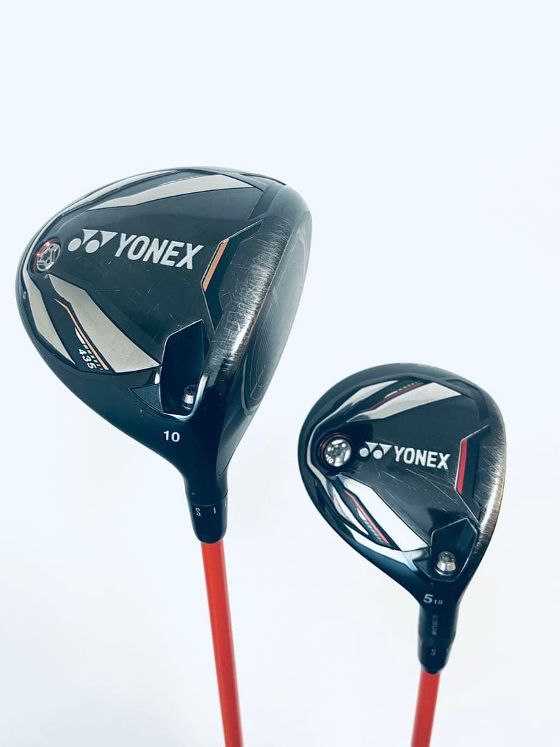 ヨネックスEZONE GTドライバー 、ウッドセットREXIS KAIZA-M2