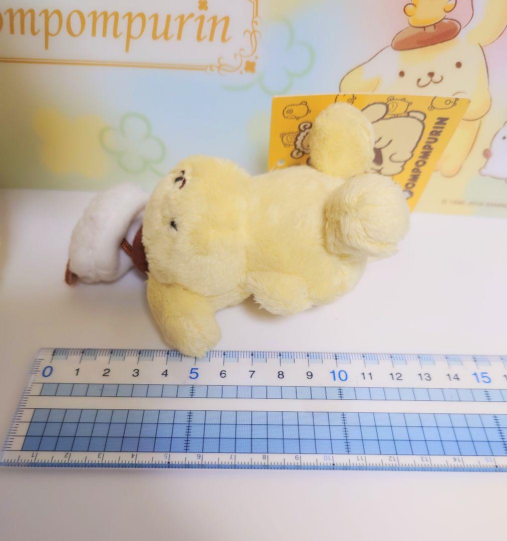 ポムポムプリン　羊シリーズ　ぬいぐるみ　マスコット　ポーチ