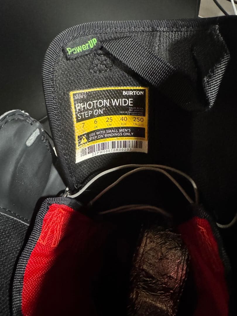 BURTON PHOTON WIDE STEP ON ステップオン　25cm