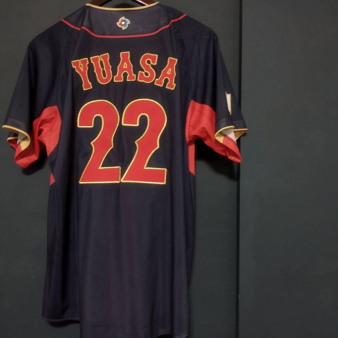 阪神タイガース　湯浅　WBC 2023 ユニフォーム　Lサイズ 侍ジャパン