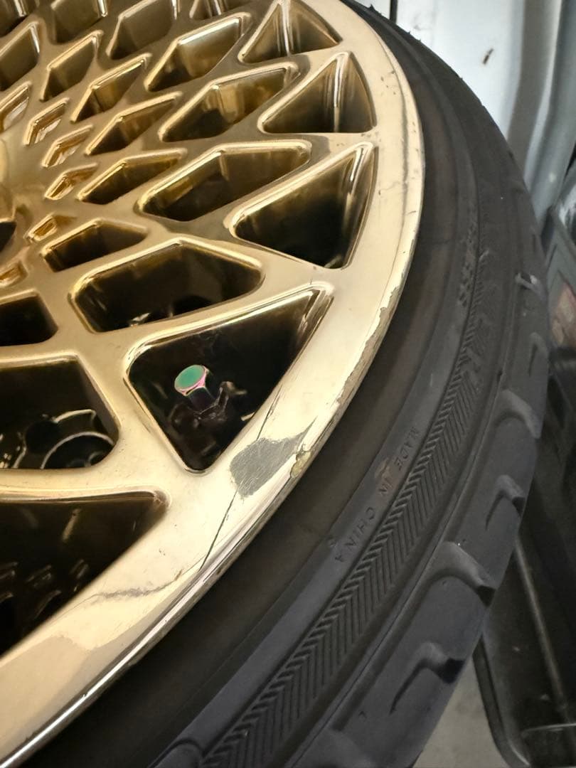 (最終値下げ)18インチJNCホイール　PDC100 5穴×4本セット