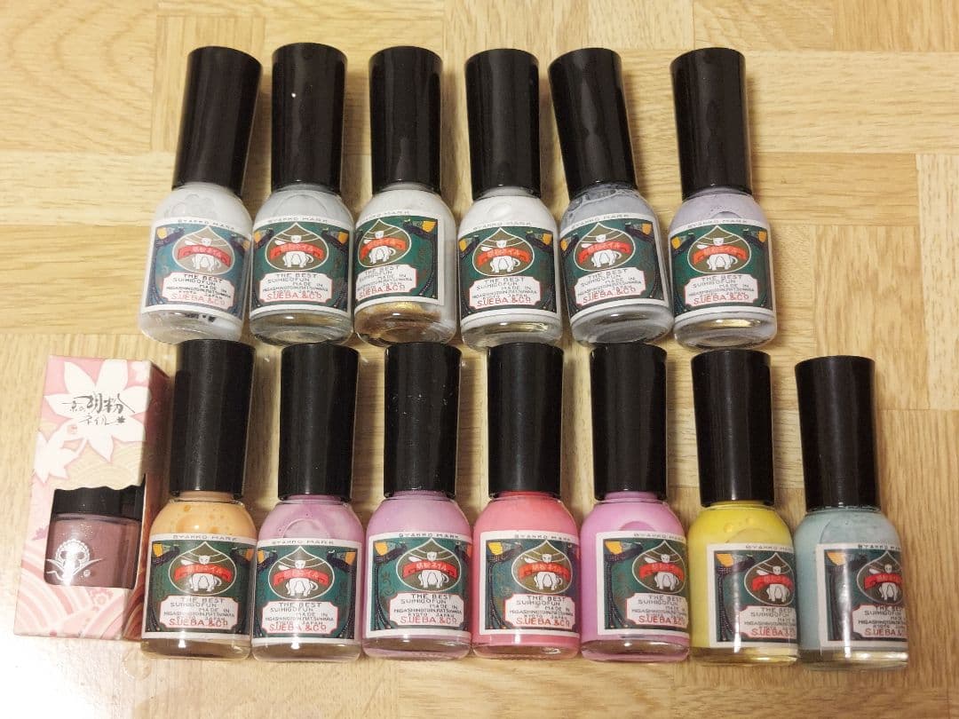 ウエバエソウ 上羽絵惣 胡粉ネイル 16本セット