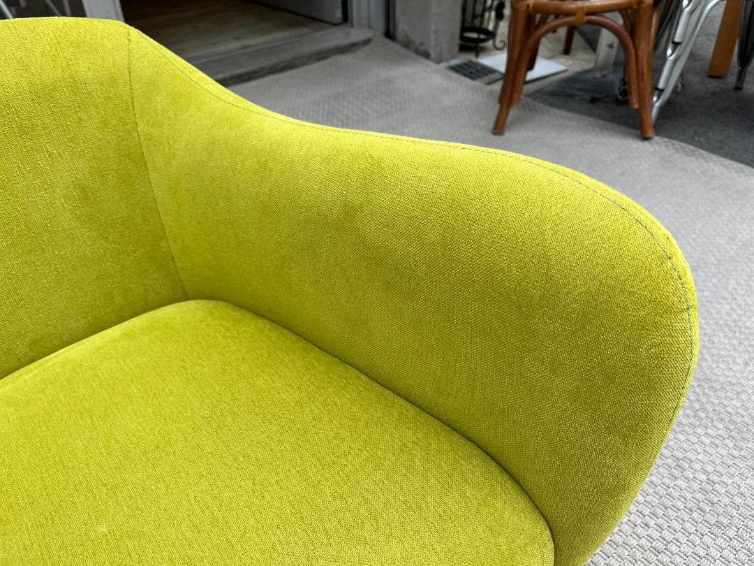 美品☆IDEE／イデー／MINI MILLER／ミニミラー／1Pソファ／グリーン