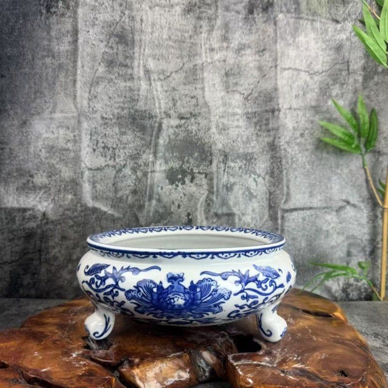 盆栽鉢 青磁鉢 山野草鉢 多肉植物 植木鉢 小品大品盆栽鉢 陶器鉢置物