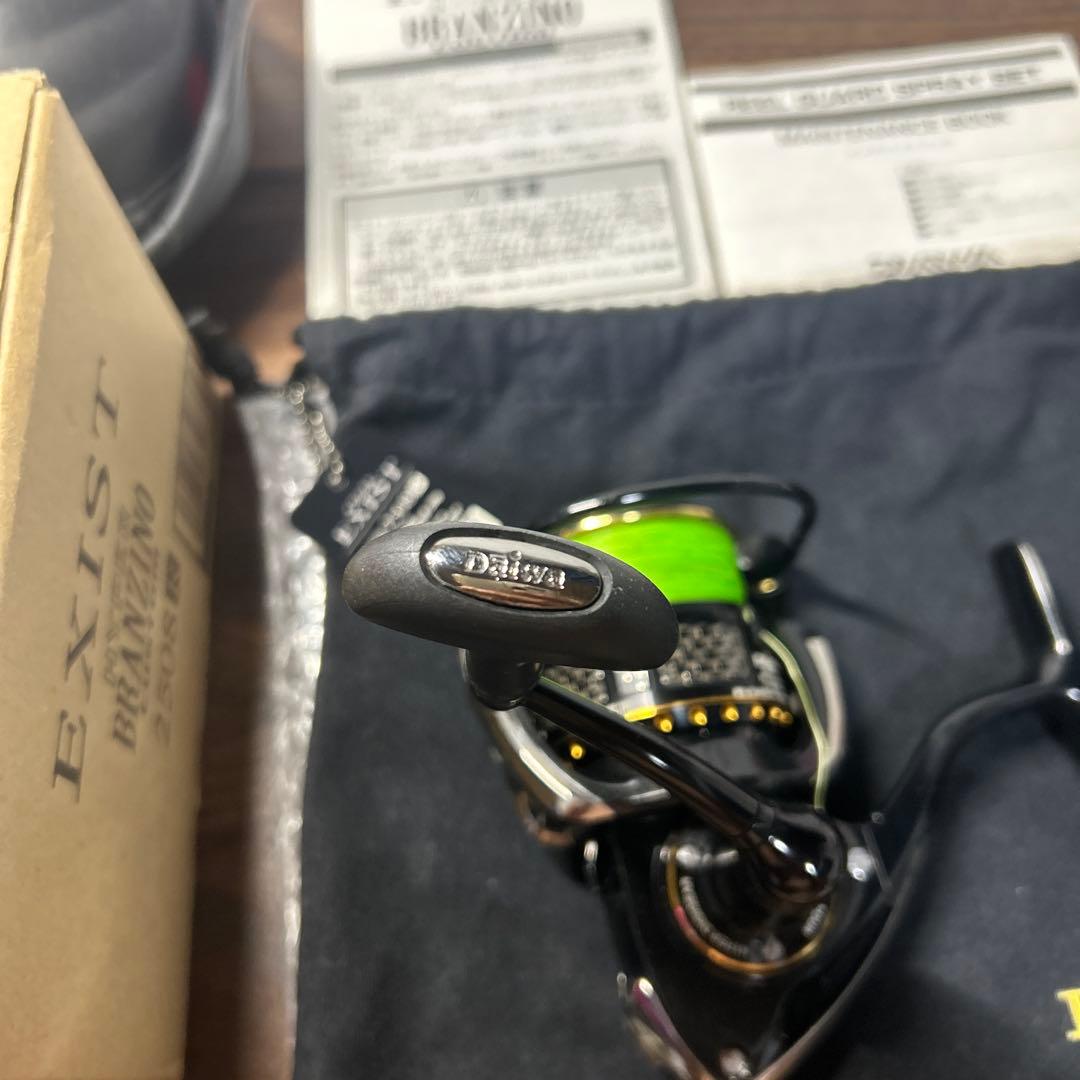 希少　イグジスト　ハイパーブランジーノカスタム2508R リール　シーバス　青物