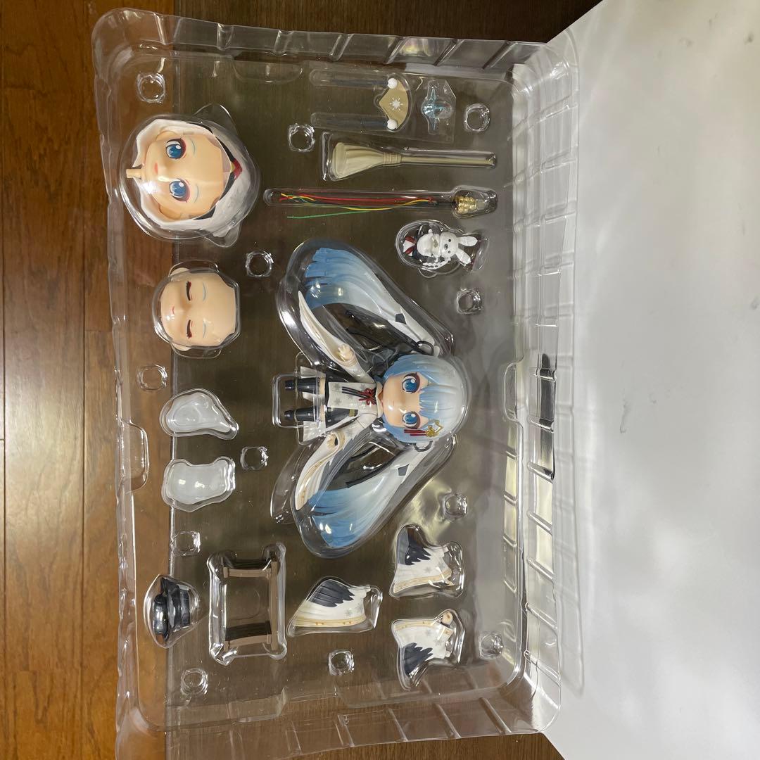 ねんどろいど　雪ミク　タンチョウ巫女Ver.　初音ミク　ボーカロイド　欠品なし