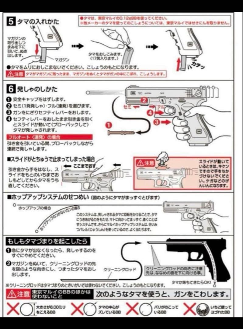 未使用　東京マルイ　カスタム品　グロックG18C 電動ブローバック　強化ピニオン