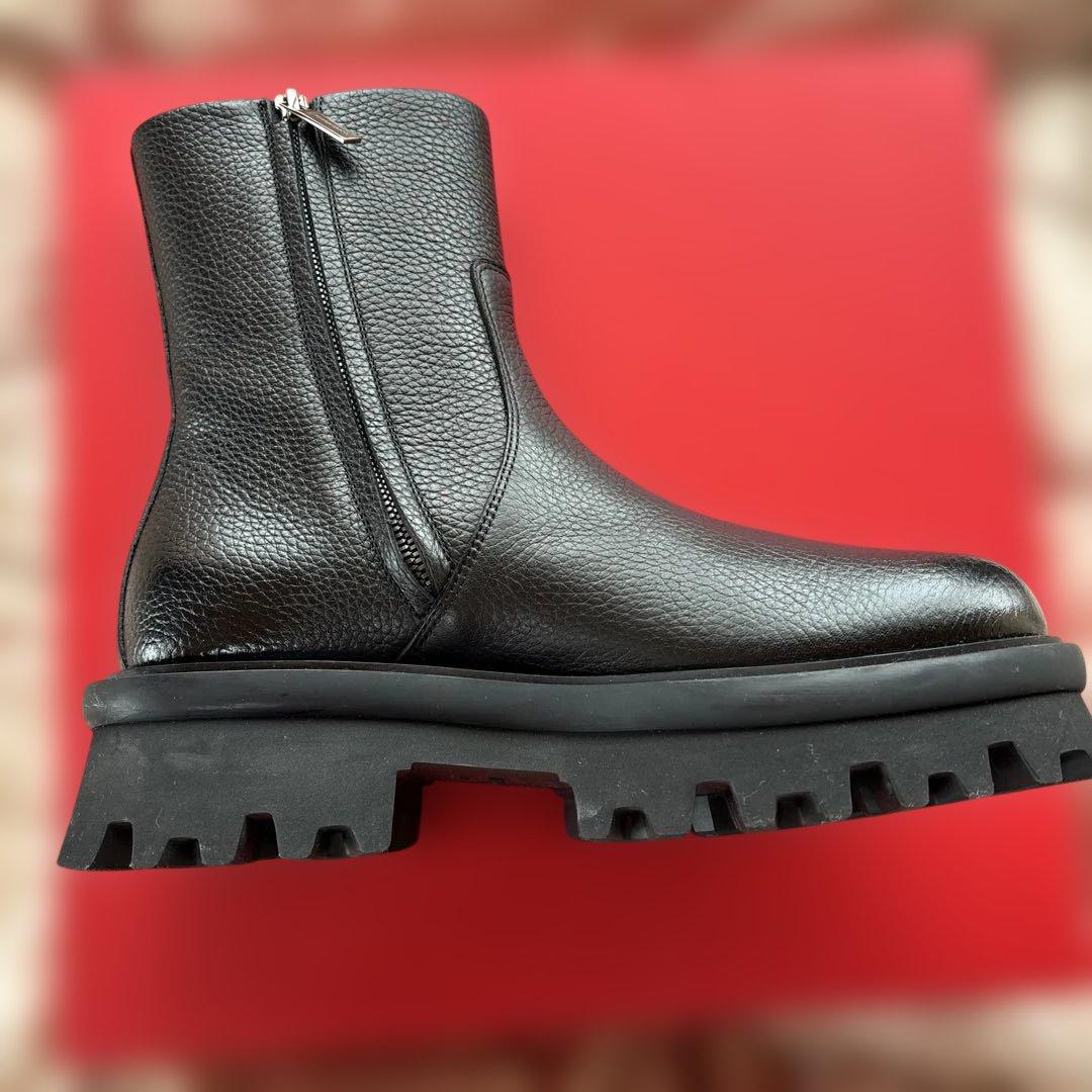 【1/26.27のみ2万5 千円！】￼フェラガモ厚底ブーツ 約25c m相当