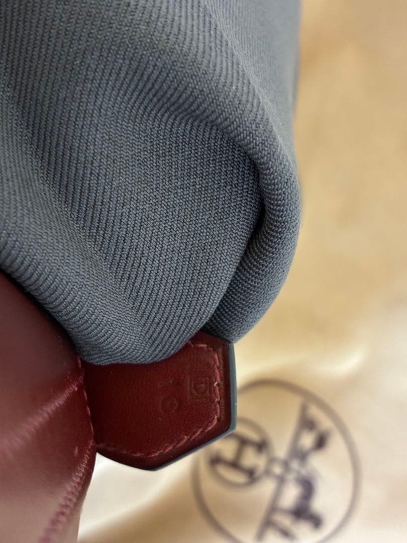 HERMES エルメス ボリード31 カーフ ⬜︎D刻 SV金具 本物正規品