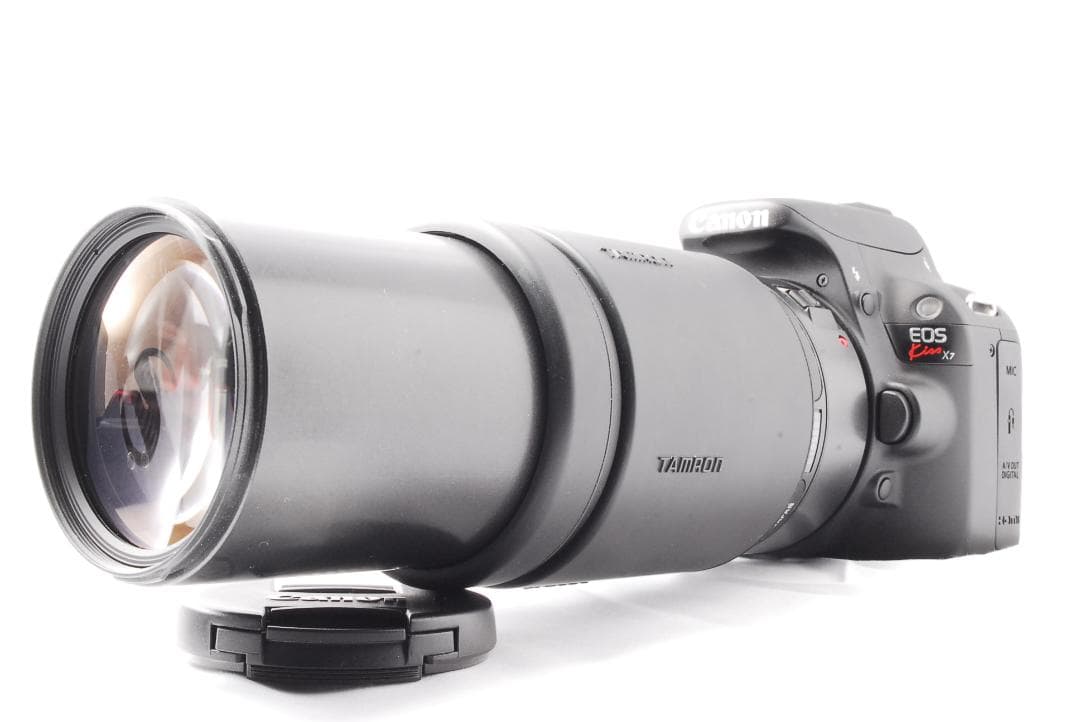 即購入1000円OFF❤️キャノン kiss X7 ダブルレンズセット バッグ付