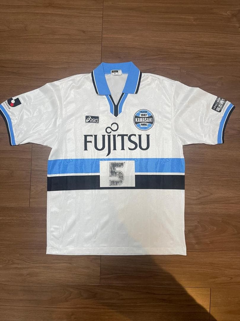 1999-2003 川崎フロンターレ ユニフォーム 箕輪義信 支給品 Oサイズ