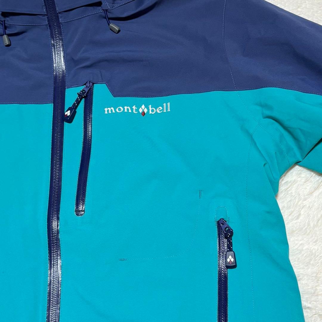 【美品】mont-bell モンベル シャルモパーカ ー　スノーウェア　Lサイズ