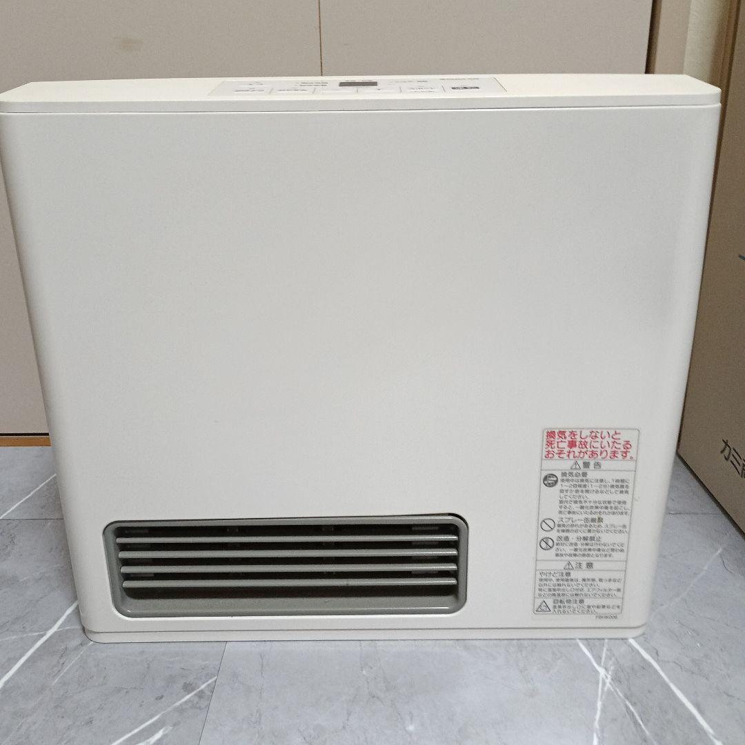 2021年製　ノーリツ　GFH-2406S　都市ガスファンヒーター ホース付き