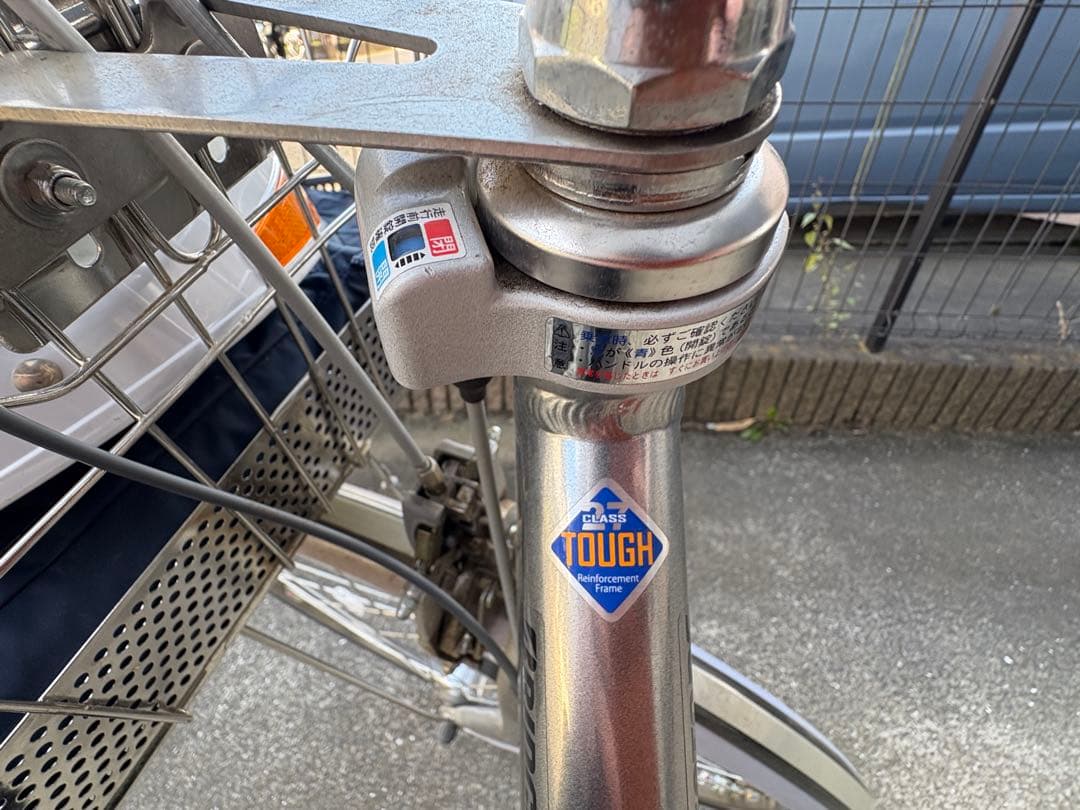 定価約11万 通勤通学向け自転車 ブリヂストンアルベルトロイヤル(付属品約1万)