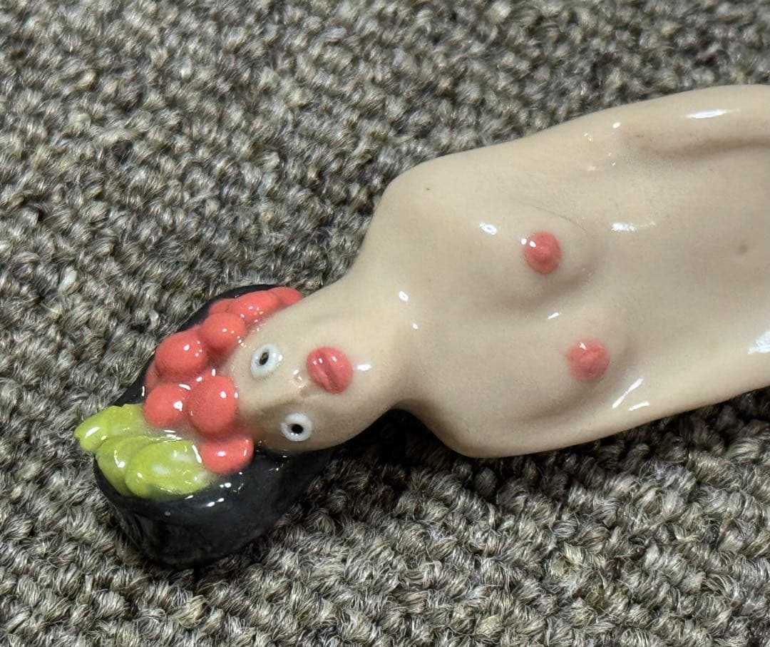 九谷焼 北井真衣 抹茶碗 フリーカップ ヴィーナス 箸置き いくら軍艦 セット