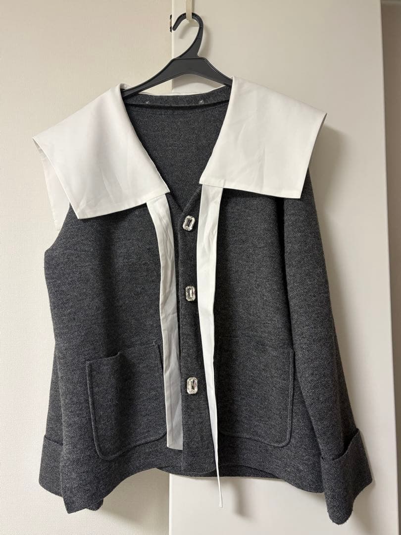 トップス Bibiy. PENELOPE COLLAR KNIT