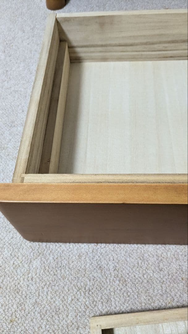 【大塚家具】ドレッサー鏡台　カバ材