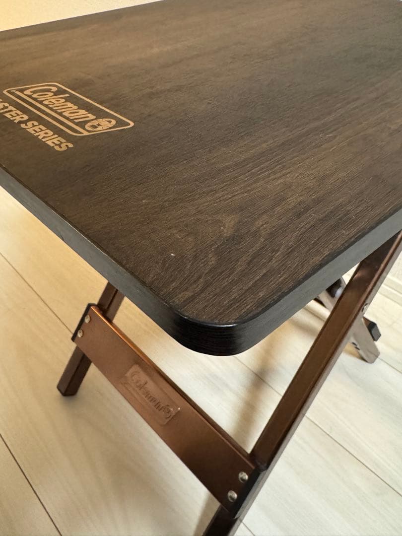 コールマン MASTER SERIES バタフライサイドテーブル 屋内でのみ使用