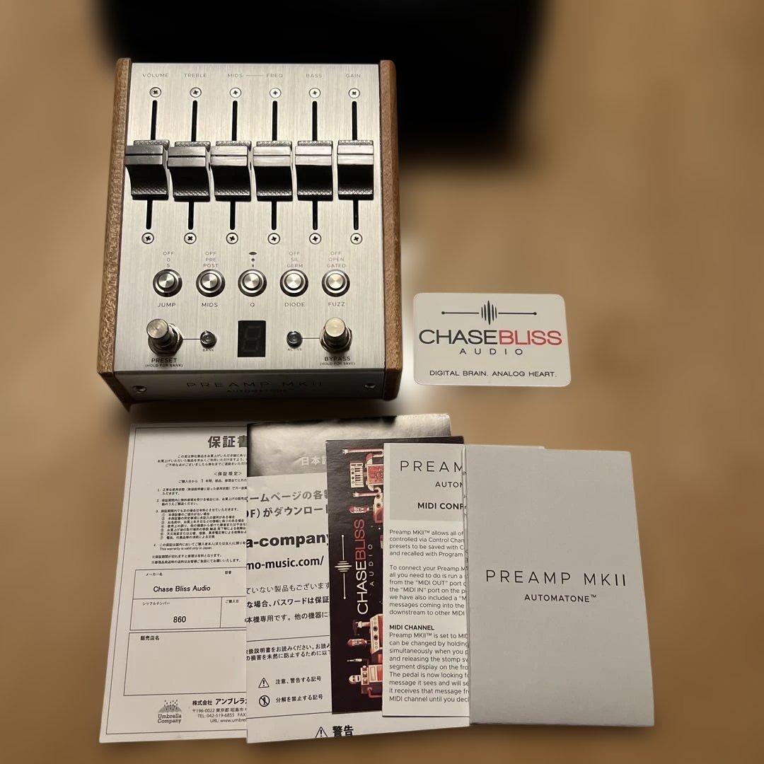 ギター Chase Bliss Audio Preamp MKII