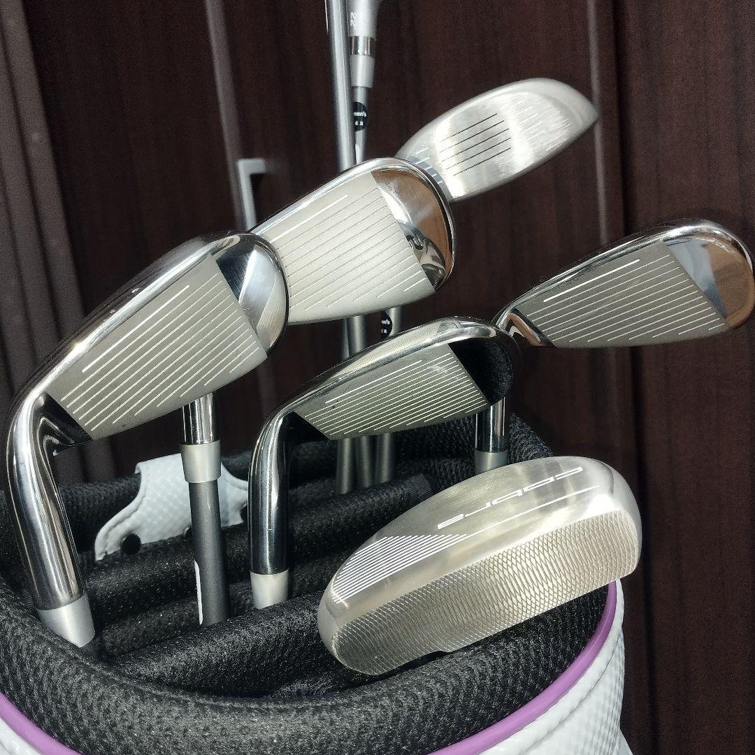 コブラ ゴルフクラブ レディース 8本セット PUMA キャディバッグ付き