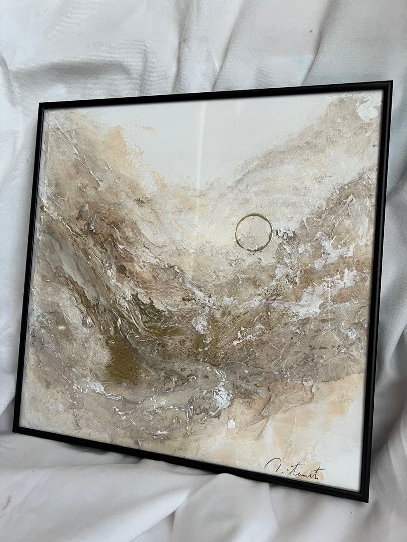 原画/額装済み/和風/禅/絵画/アート/抽象画/ニュアンス/モダン/ホテル/内装