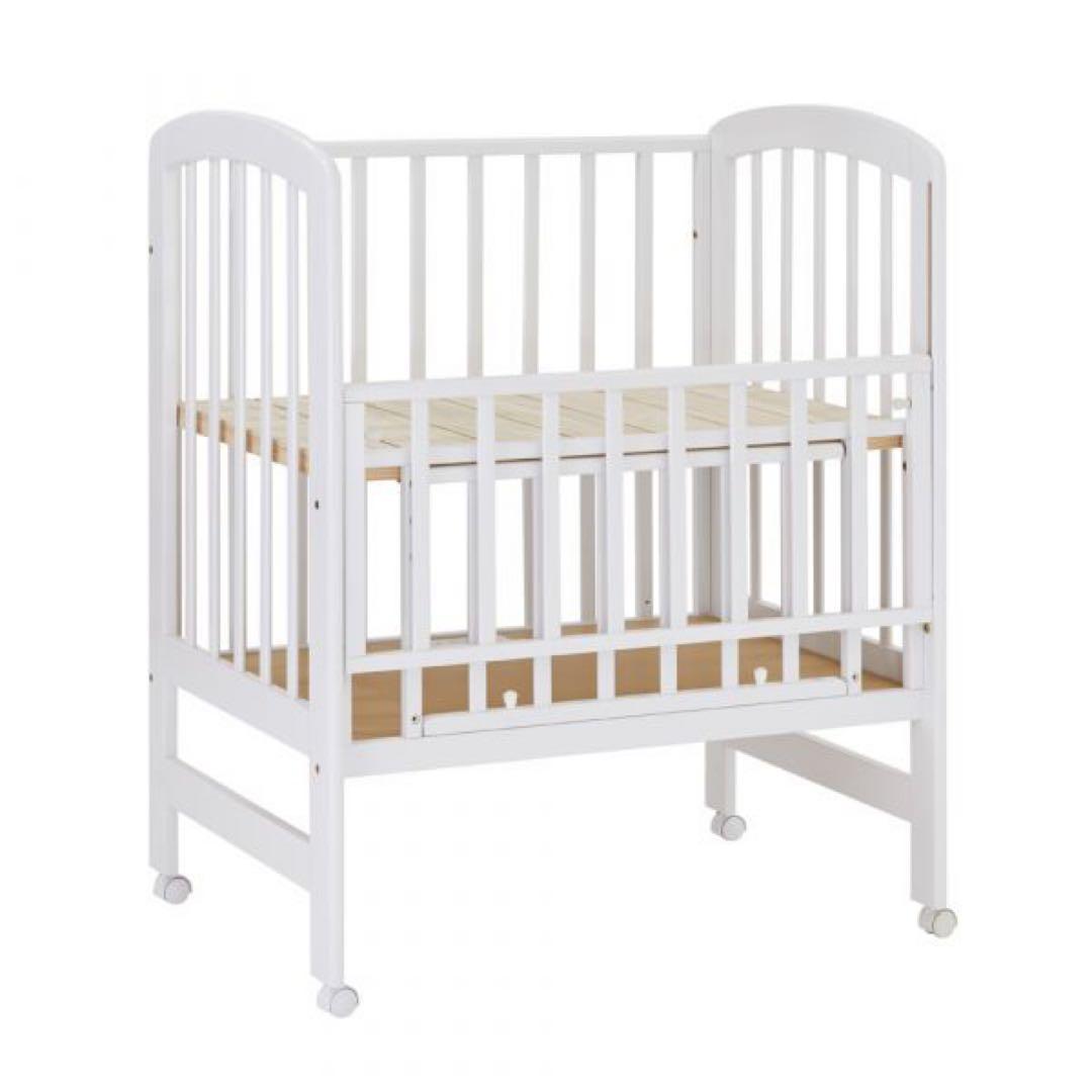 KATOJIベビーベッド ハイポジションミニベッドアーチ（ホワイト）