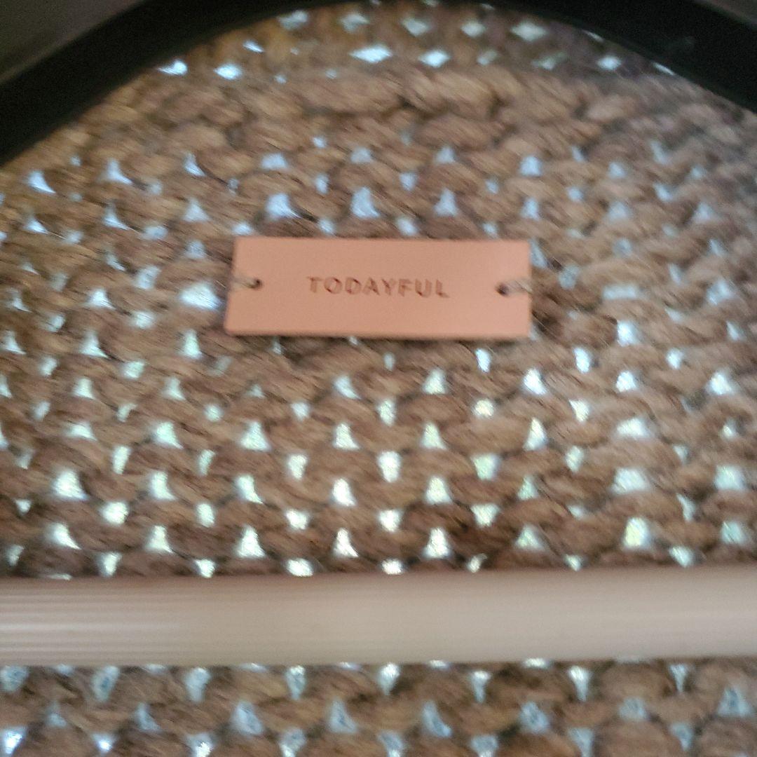 ★新品★トゥデイフルTODAYFUL ハンド　メイド　タグ付　ニットカーディガン