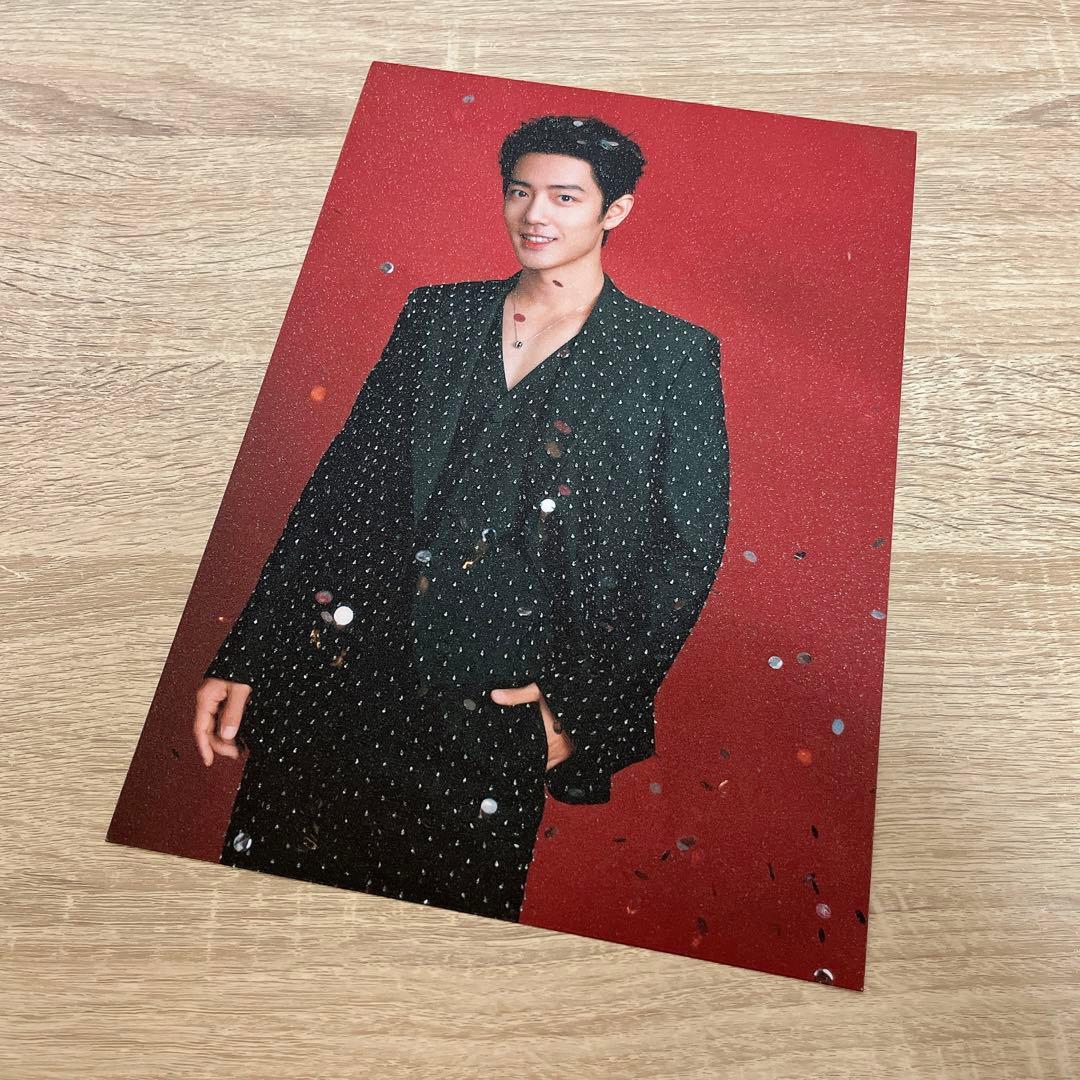 陳情令 肖戦 微博之夜キラキラ満天星A4ポスター12枚セット②