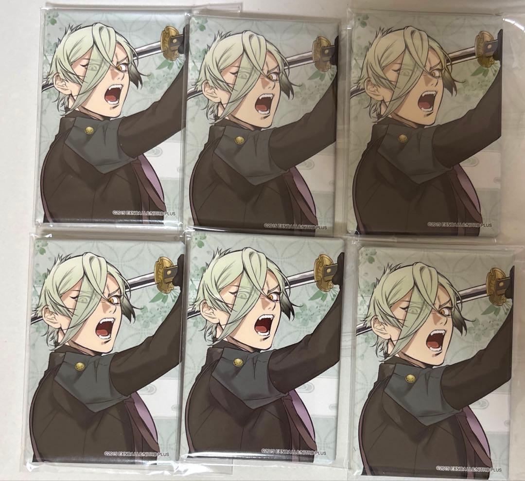 刀剣乱舞　膝丸　スクエア缶バッジ　極