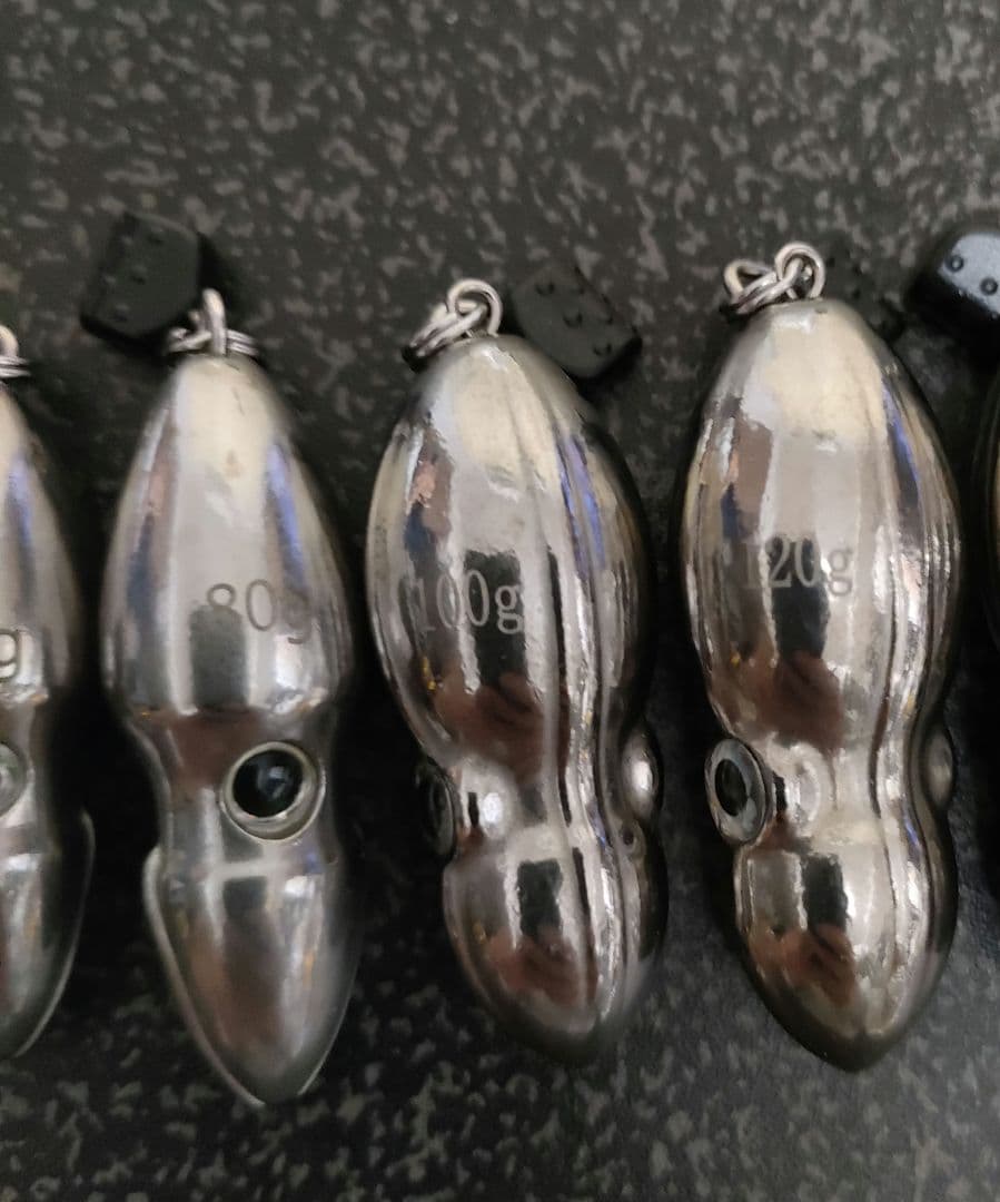 タングステンタイラバヘッド　6点セット