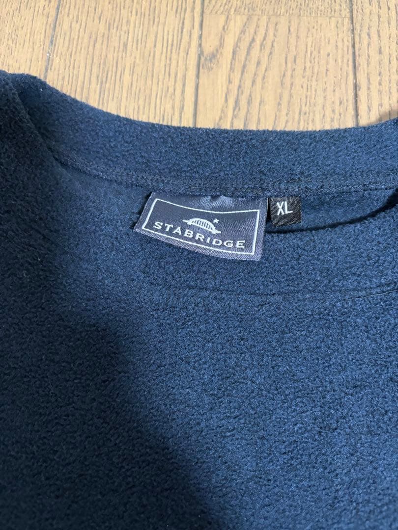 STABRIDGE ULTIMATE CREWNECK FLEECE ネイビー