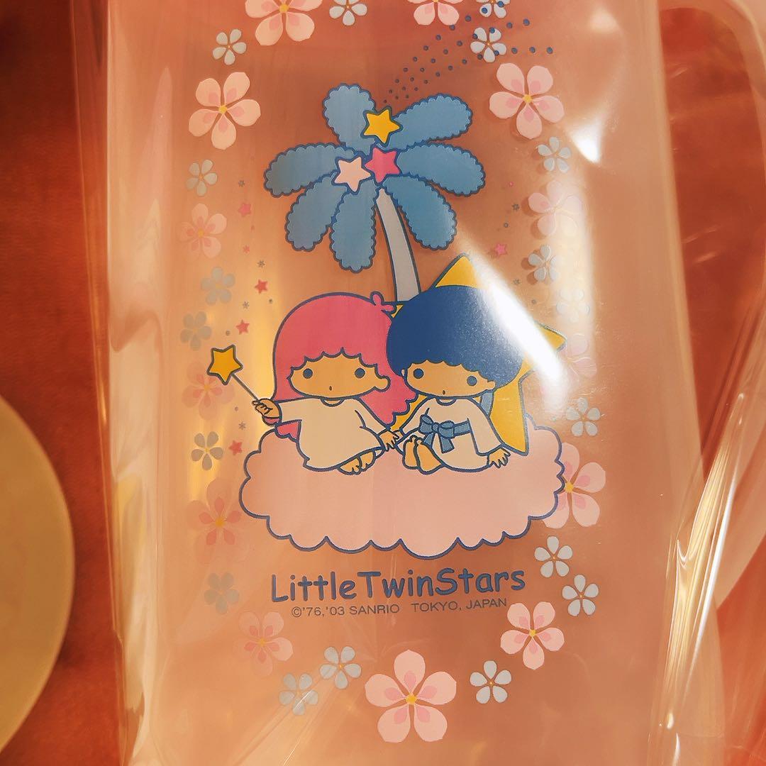 希少レア　キキララ　小皿　トレイ　リボン　ティーポット　平成レトロ　サンリオ