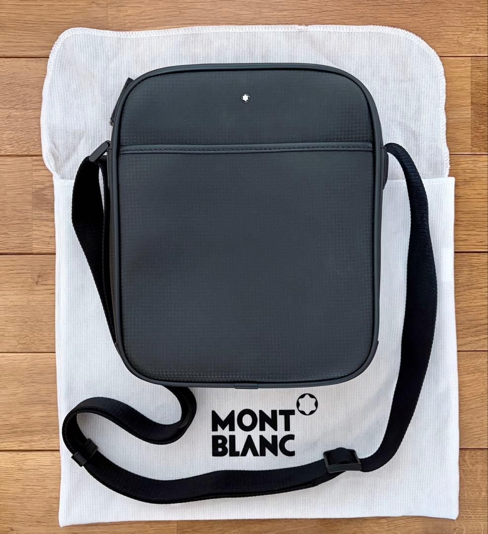 MONTBLANC ブラック ショルダーバッグ