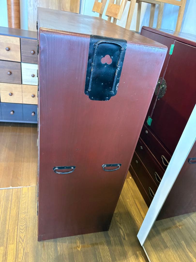 ①桐箪笥　レトロ　アンティーク　チェスト　和箪笥