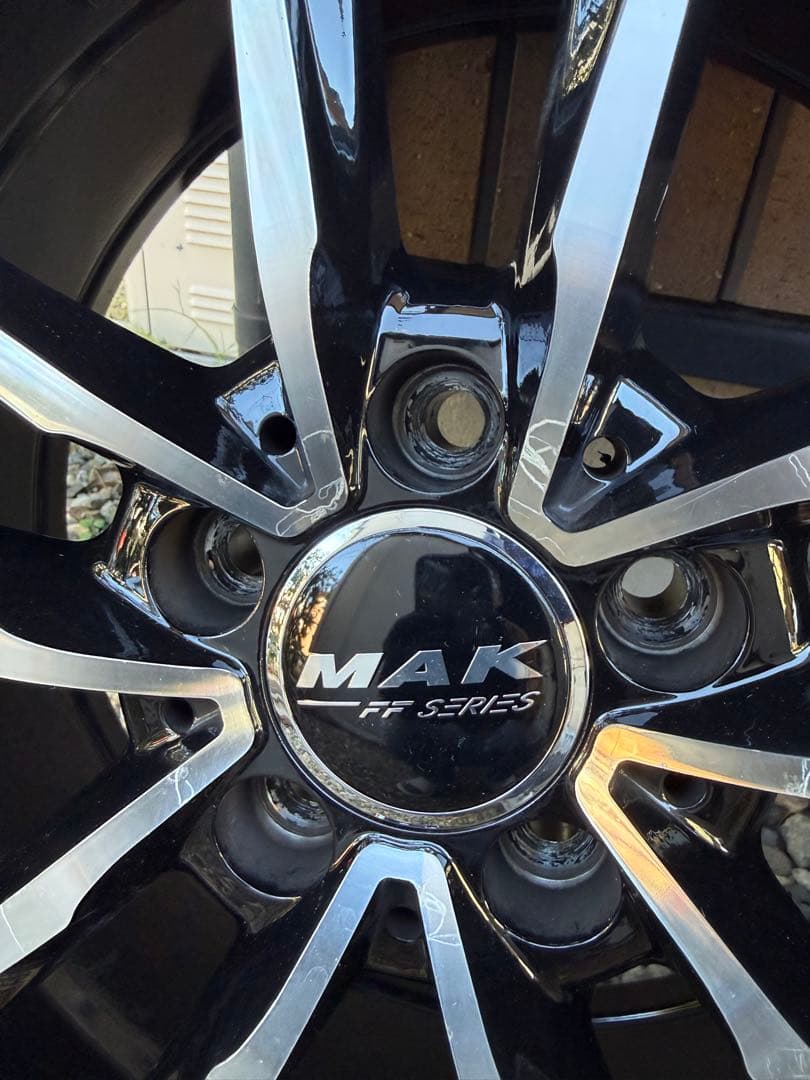 ②メルセデスE300用245/45 R18 ミシュランスタッドレスMAKホイール