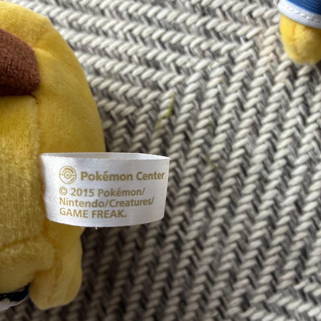 ポケモンセンター　ピカチュウぬいぐるみセット