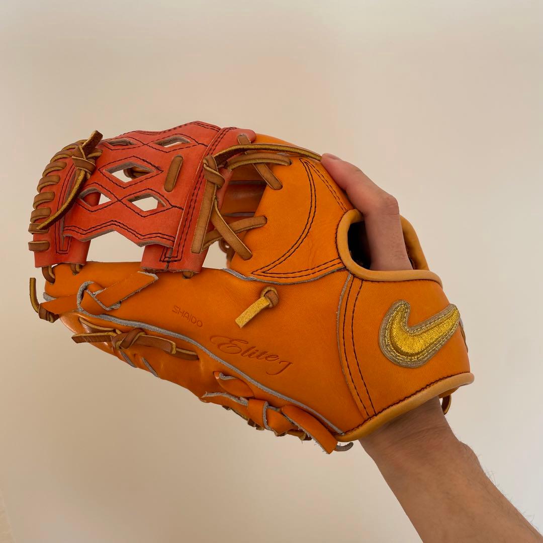nike 軟式オーダーグラブ　内野手用　左　謝道elite j zero