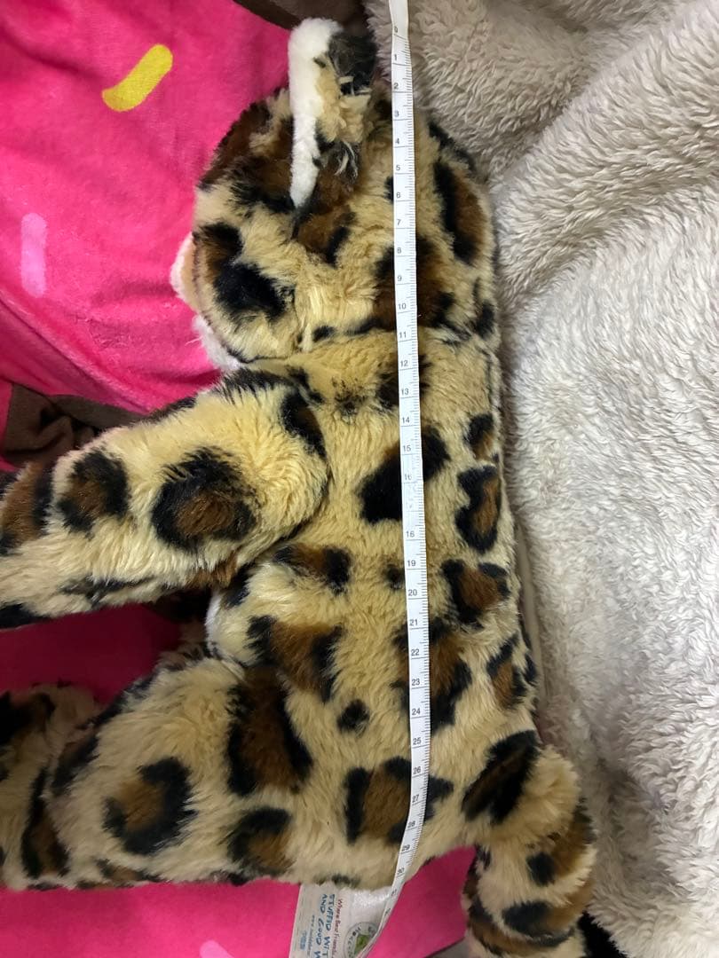 ビルドアベア　ヒョウ　ぬいぐるみ　美品