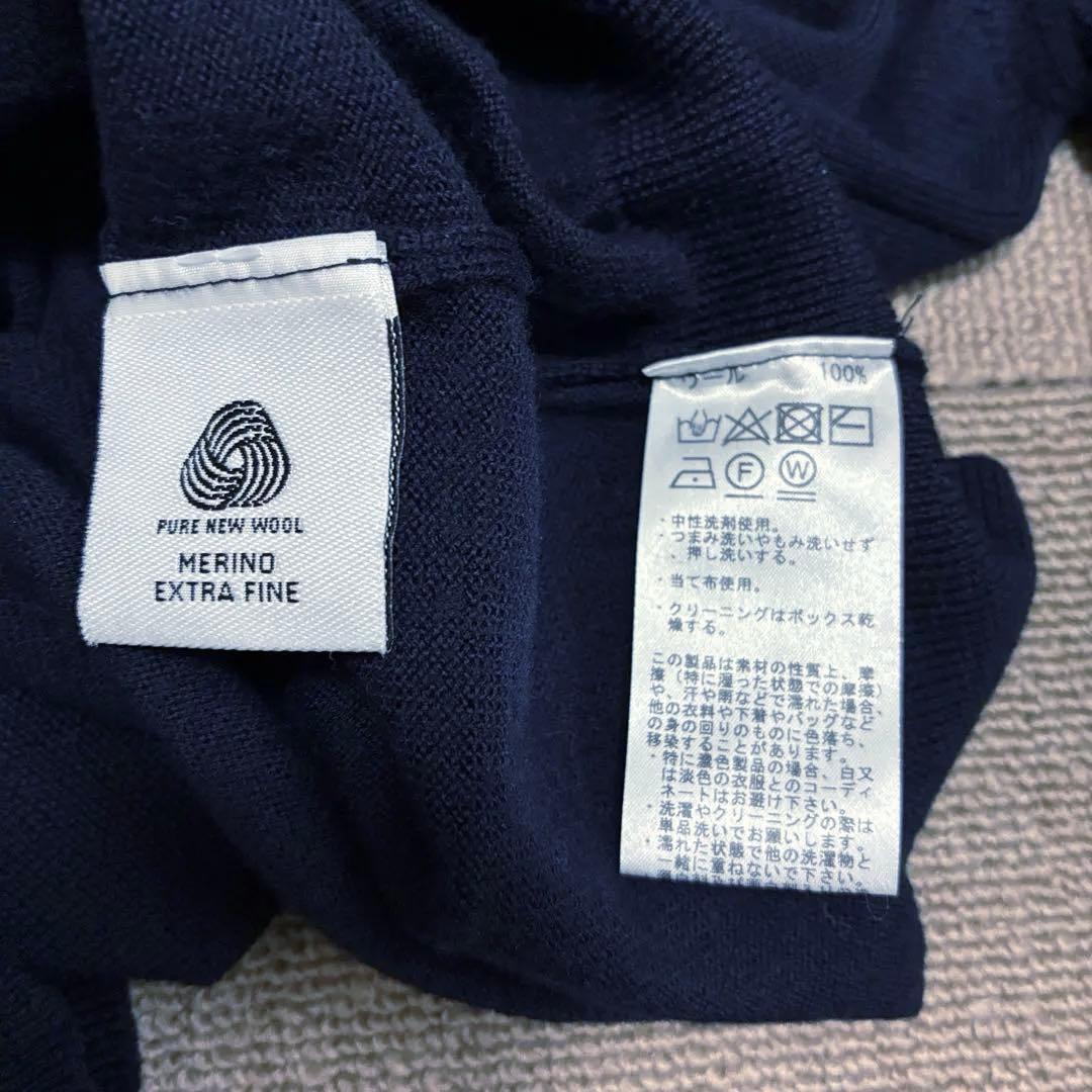 値下げ依頼 BEAMS F メリノウール タートルネックニット 50 イタリア製