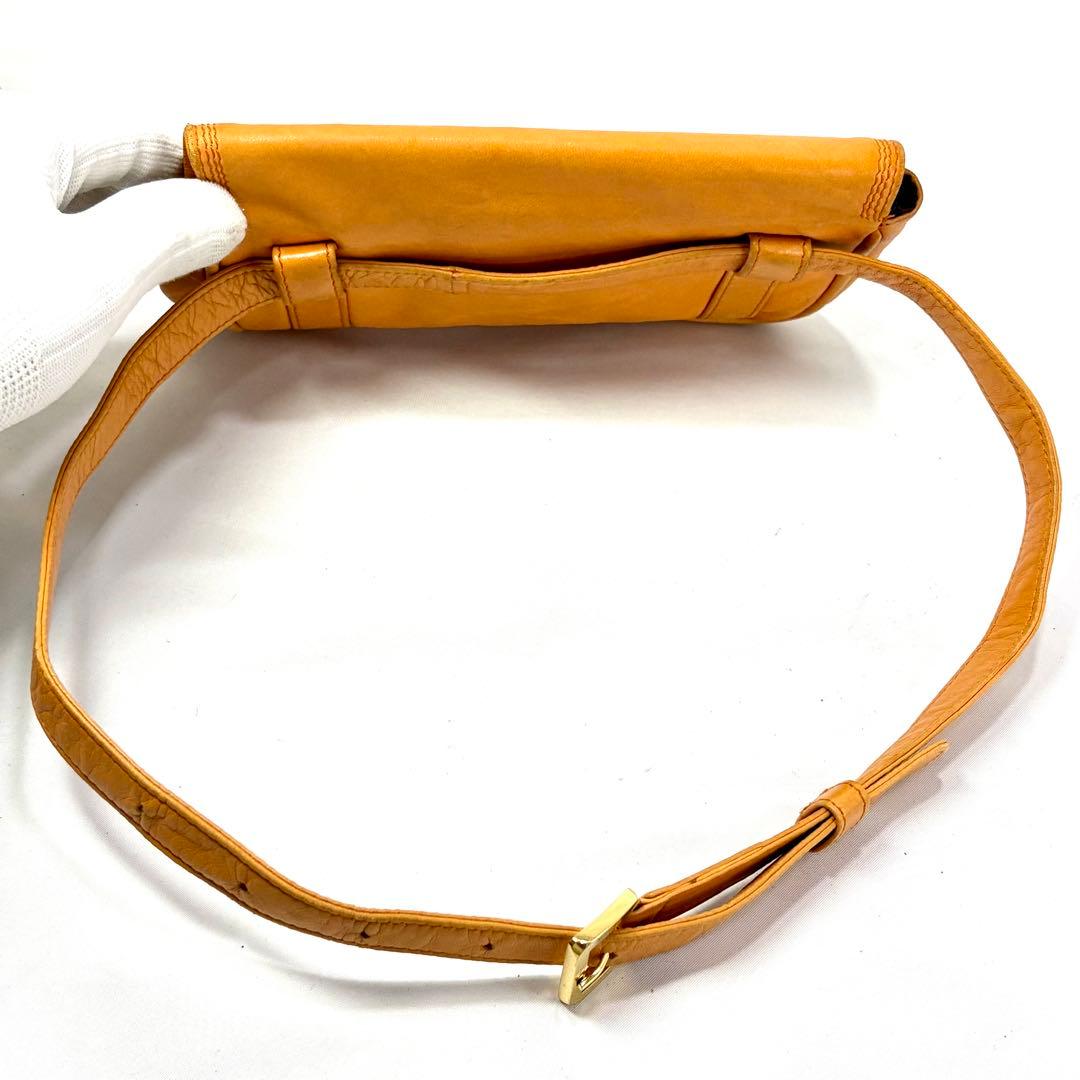 【希少】LOEWE ロエベ アナグラム レザー ウエストポーチ ボディバッグ