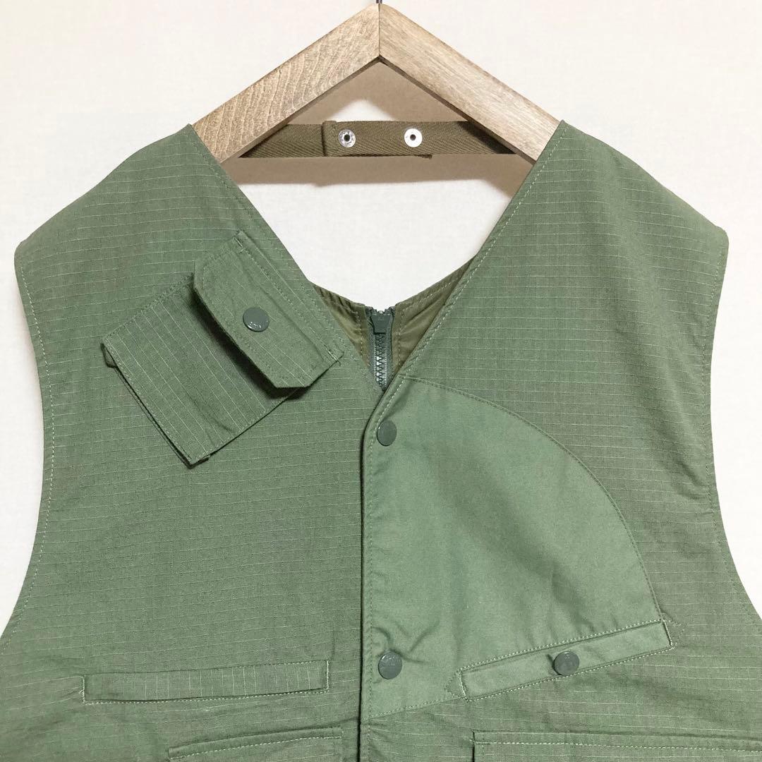 XLサイズ！ENGINEEREDGARMENTS ダブルフロントベスト