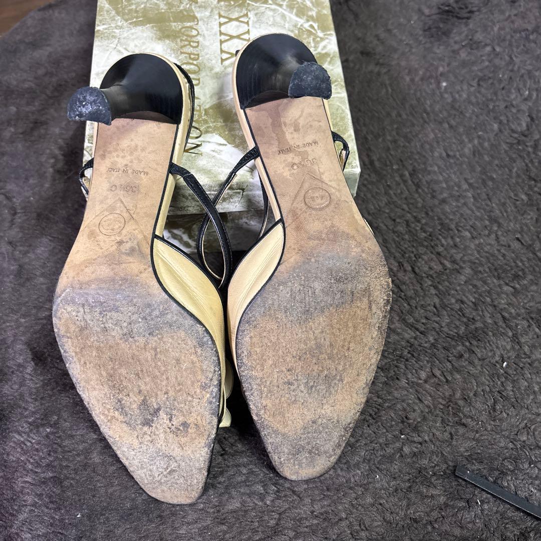 ほぼ未使用♡CANEL シャネルカメリア♡ミュール♡サンダル♡23.5〜24.5