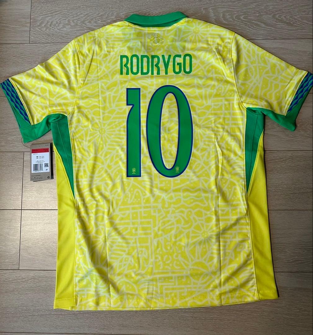 大特価↓2024年ブラジル代表ユニフォーム　ロドリゴ選手(No.10)
