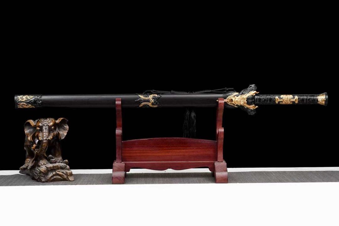 墨竜戦剣 刀装具 模擬刀 日本刀 模造刀 武具 舞踊刀